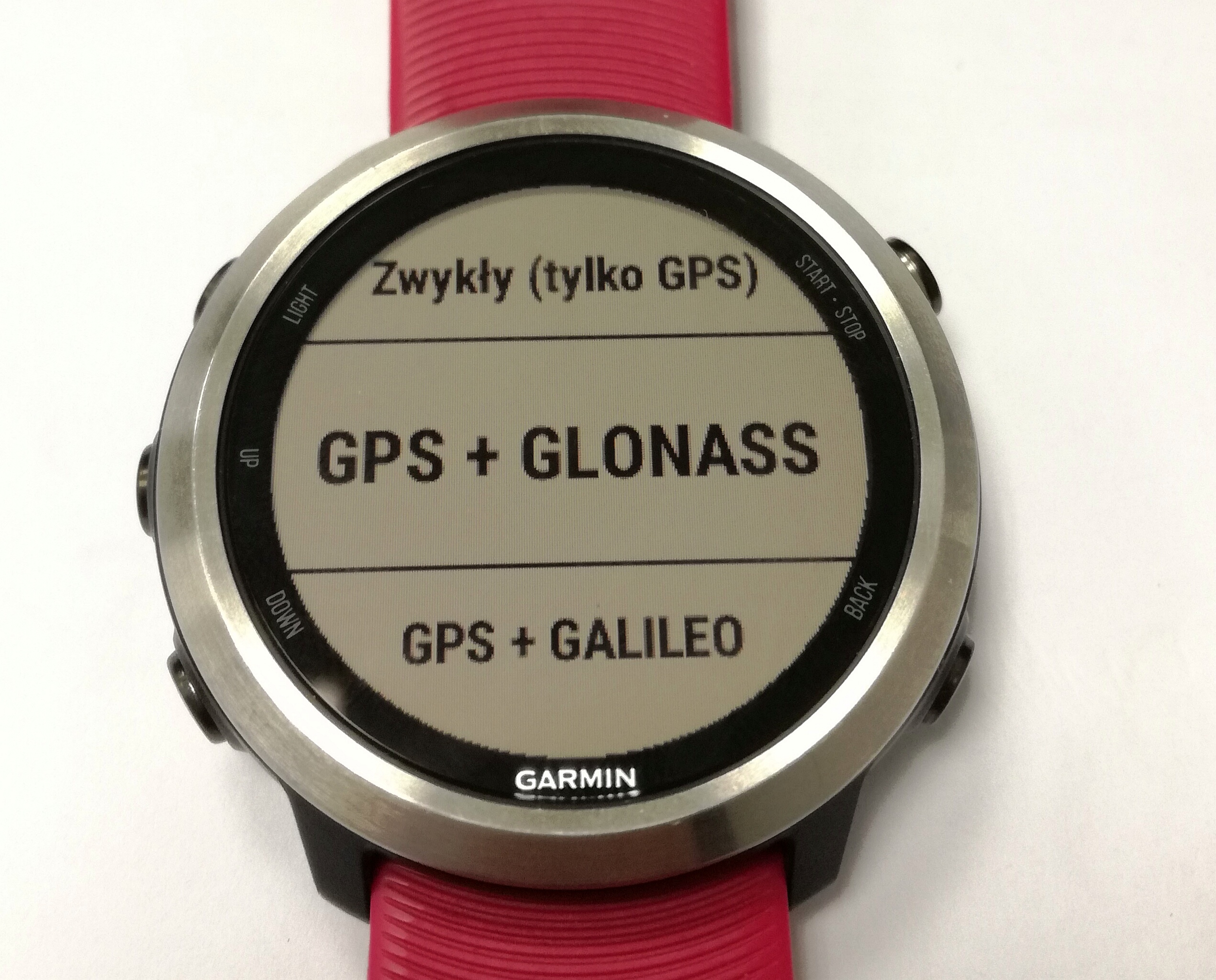 śladu zegarkach Garmin. GPS vs vs GPS+GALILEO - Running.Trigar.pl
