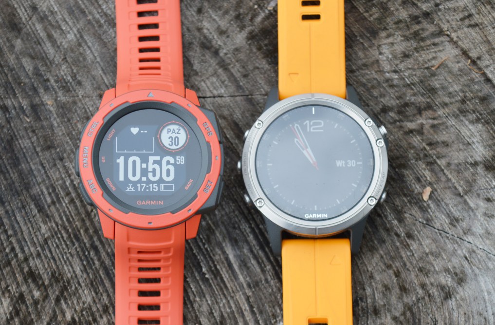 garmin fenix 5 plus vs garmin instinct