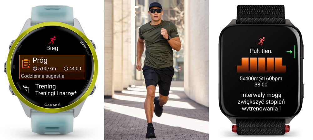 Sugestie treningowe Garmin