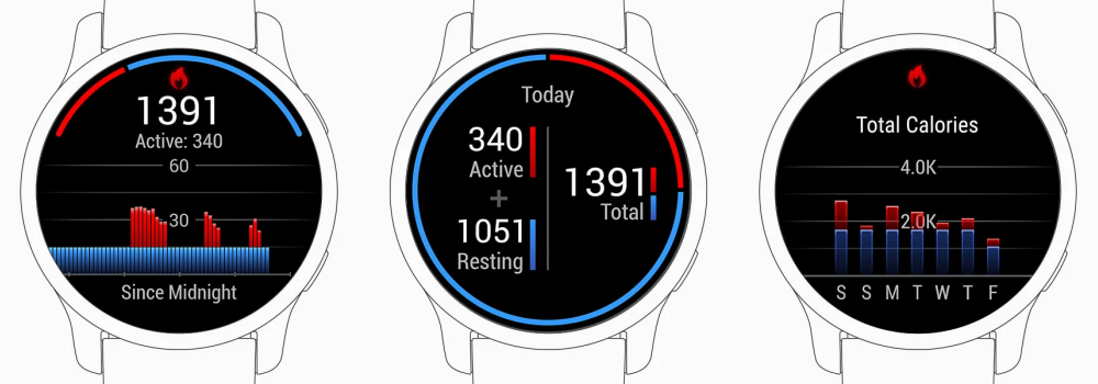 Liczenie kalorii z Garmin